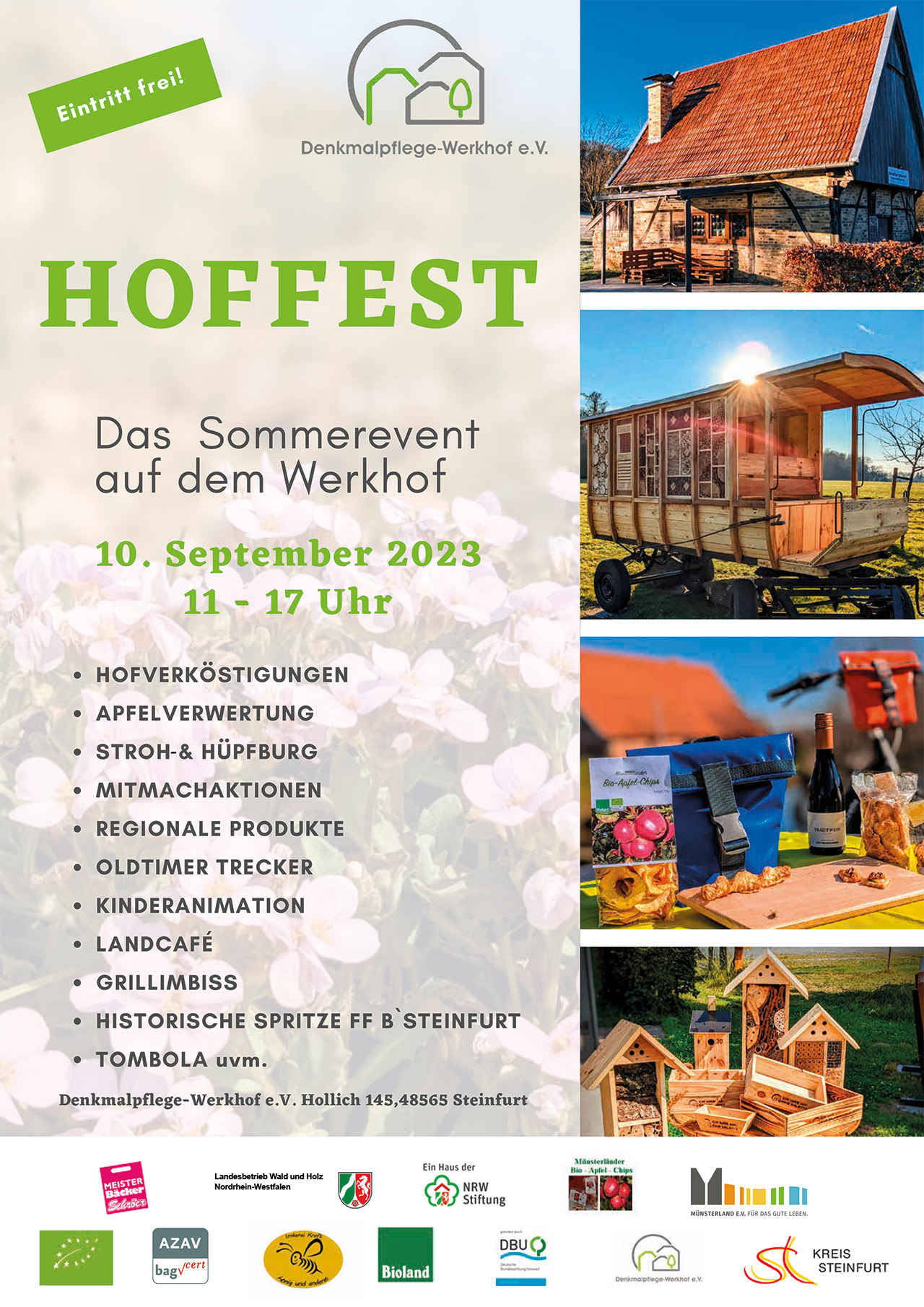 Hoffest Denkmalpflege Werkhof